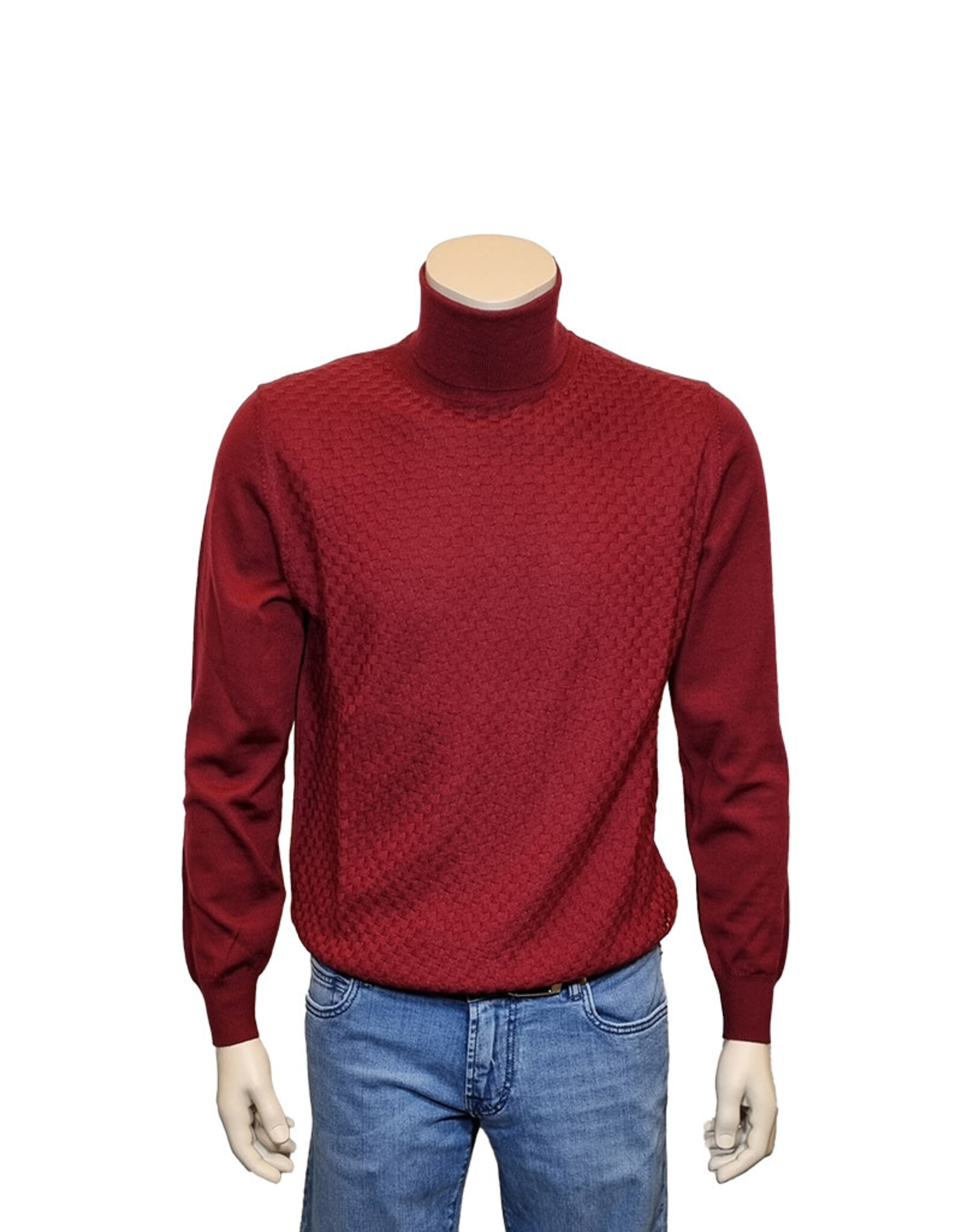 Tombolini Tombolini turtleneck red WM02 ZMG5 U553