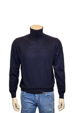 Tombolini Tombolini turtleneck navy WM02 ZMG5 U780