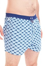 Mc Alson Mc Alson boxershort leeuw blauw M5002