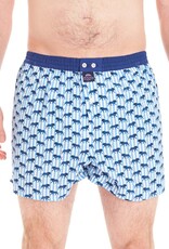 Mc Alson Mc Alson boxershort leeuw blauw M5002