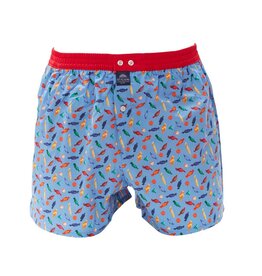 Mc Alson Mc Alson boxershort snoep blauw