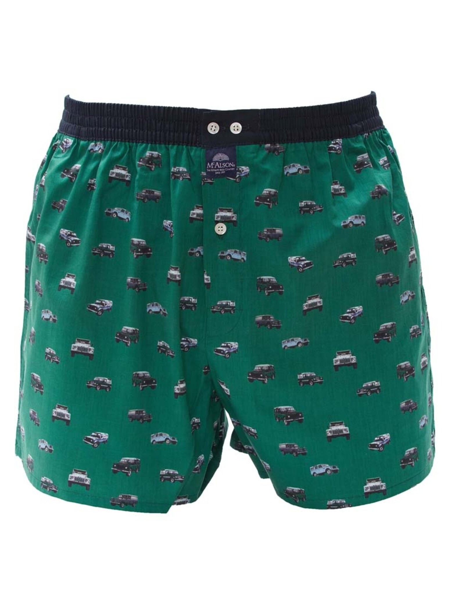 Mc Alson Mc Alson boxershort jeep groen M5019