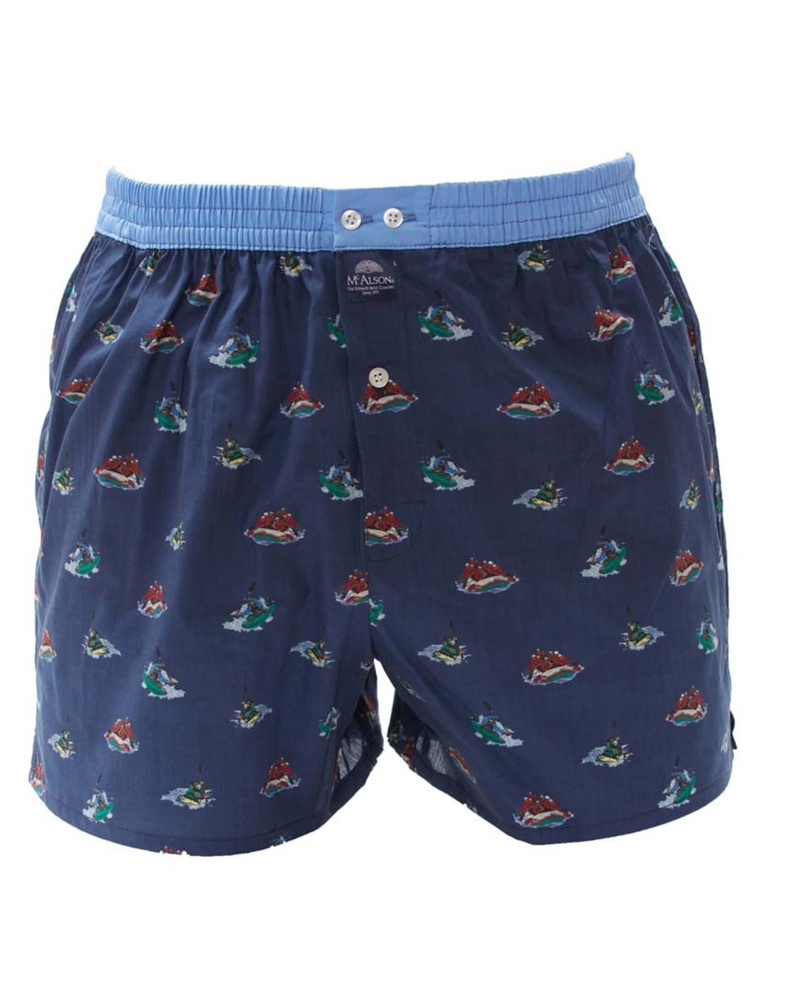 Mc Alson Mc Alson boxershort kajak blauw M5010