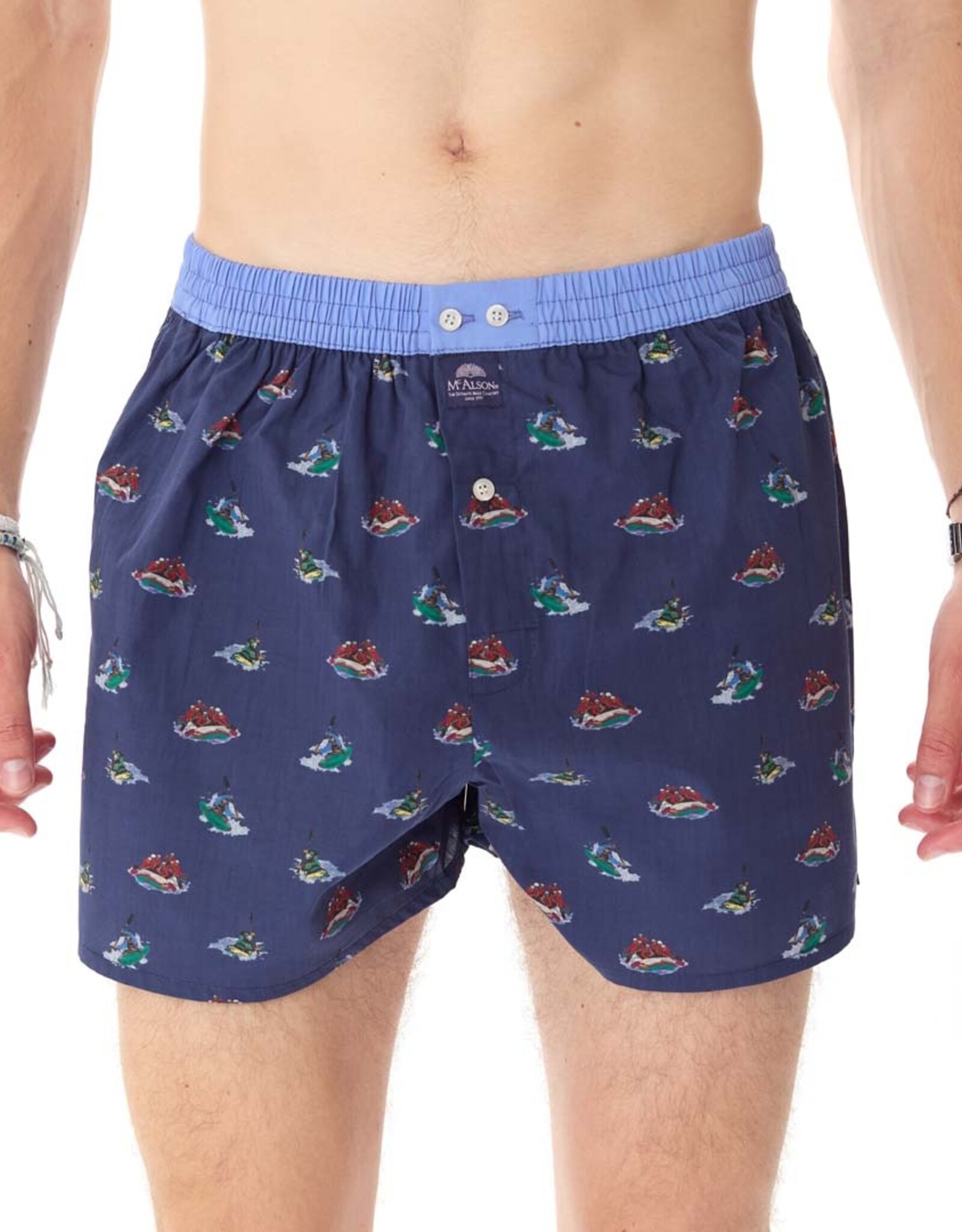 Mc Alson Mc Alson boxershort kajak blauw M5010
