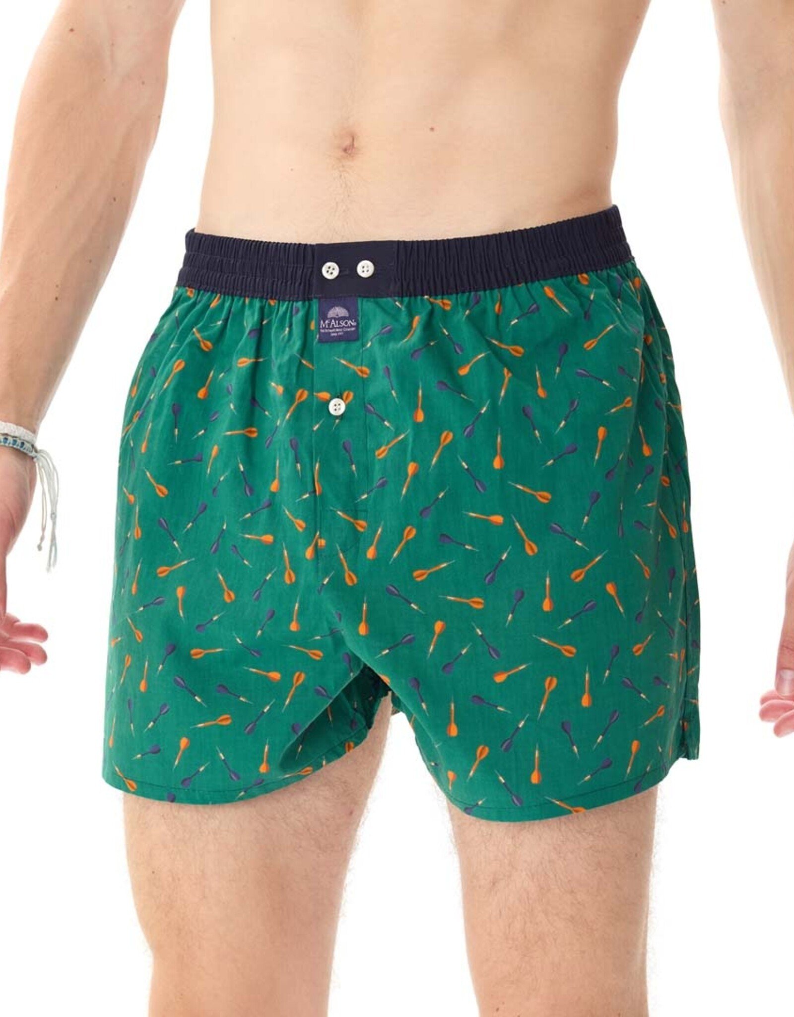 Mc Alson Mc Alson boxershort darts groen M5027