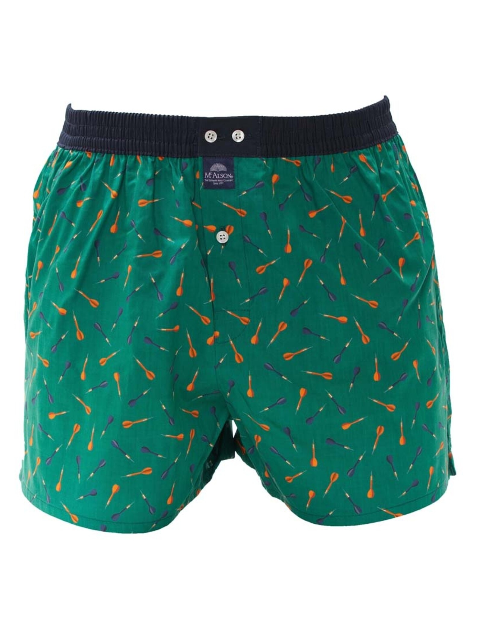 Mc Alson Mc Alson boxershort darts groen M5027