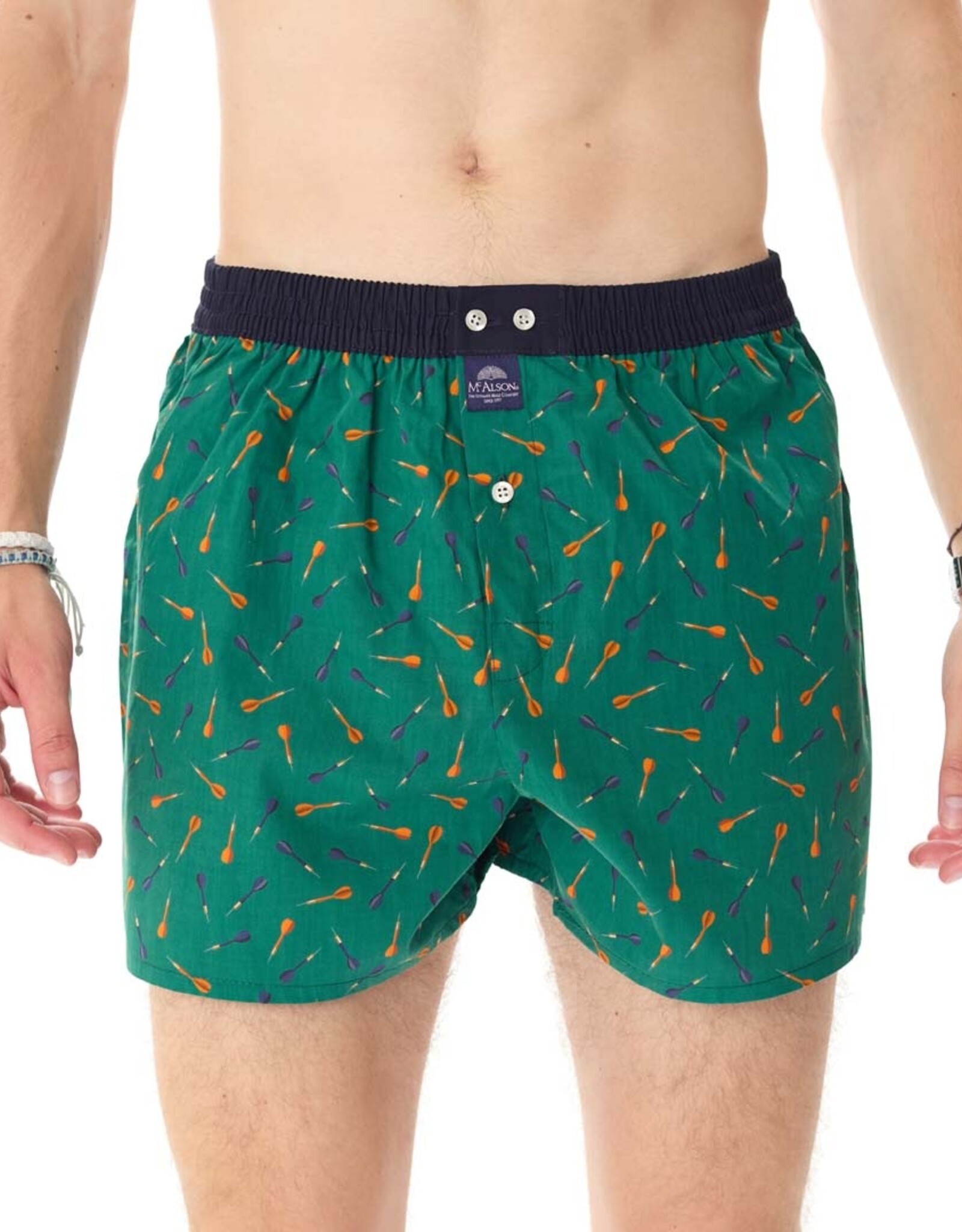 Mc Alson Mc Alson boxer shorts darts green M5027