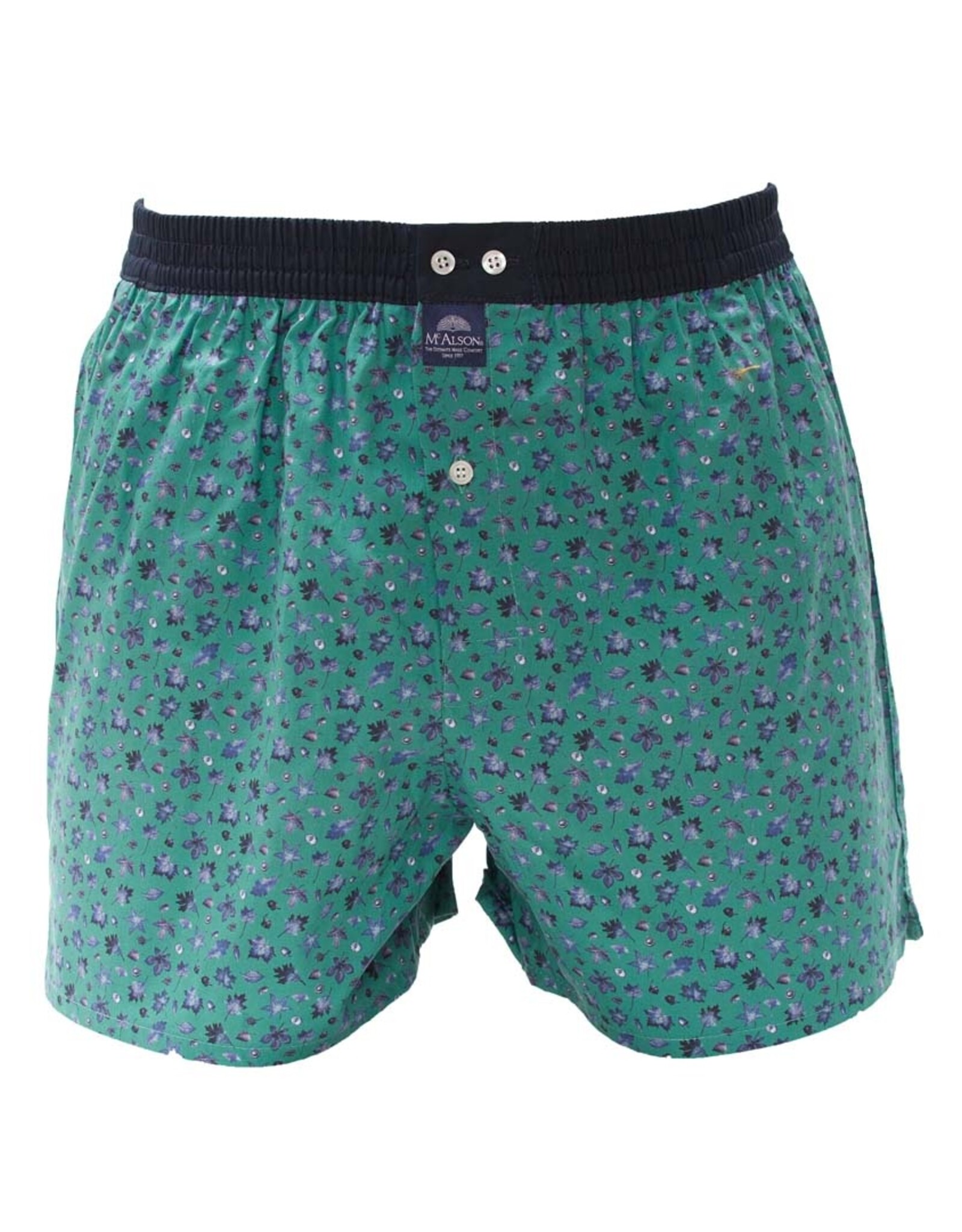 Mc Alson Mc Alson boxershort herfst groen M5034