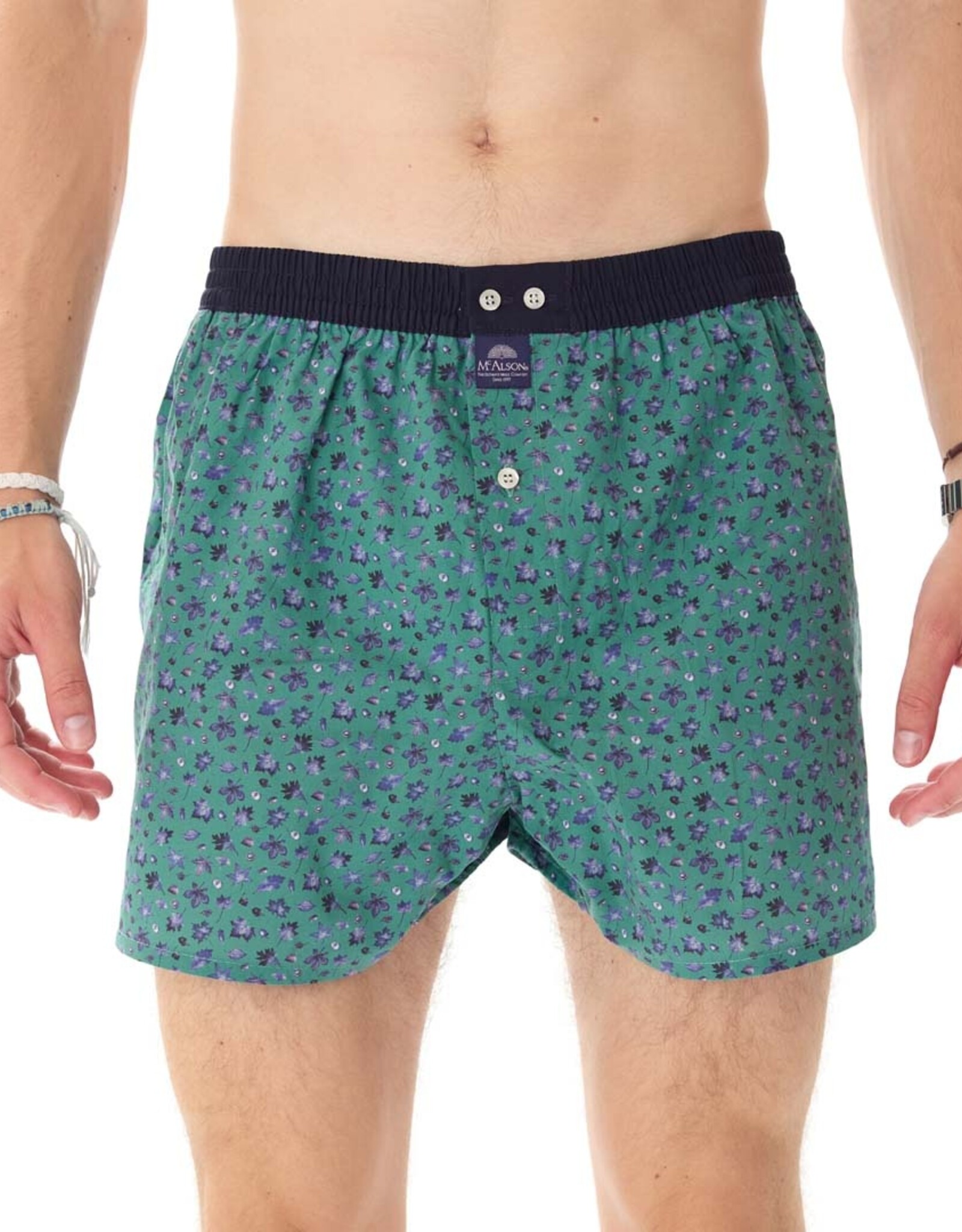 Mc Alson Mc Alson boxershort herfst groen M5034