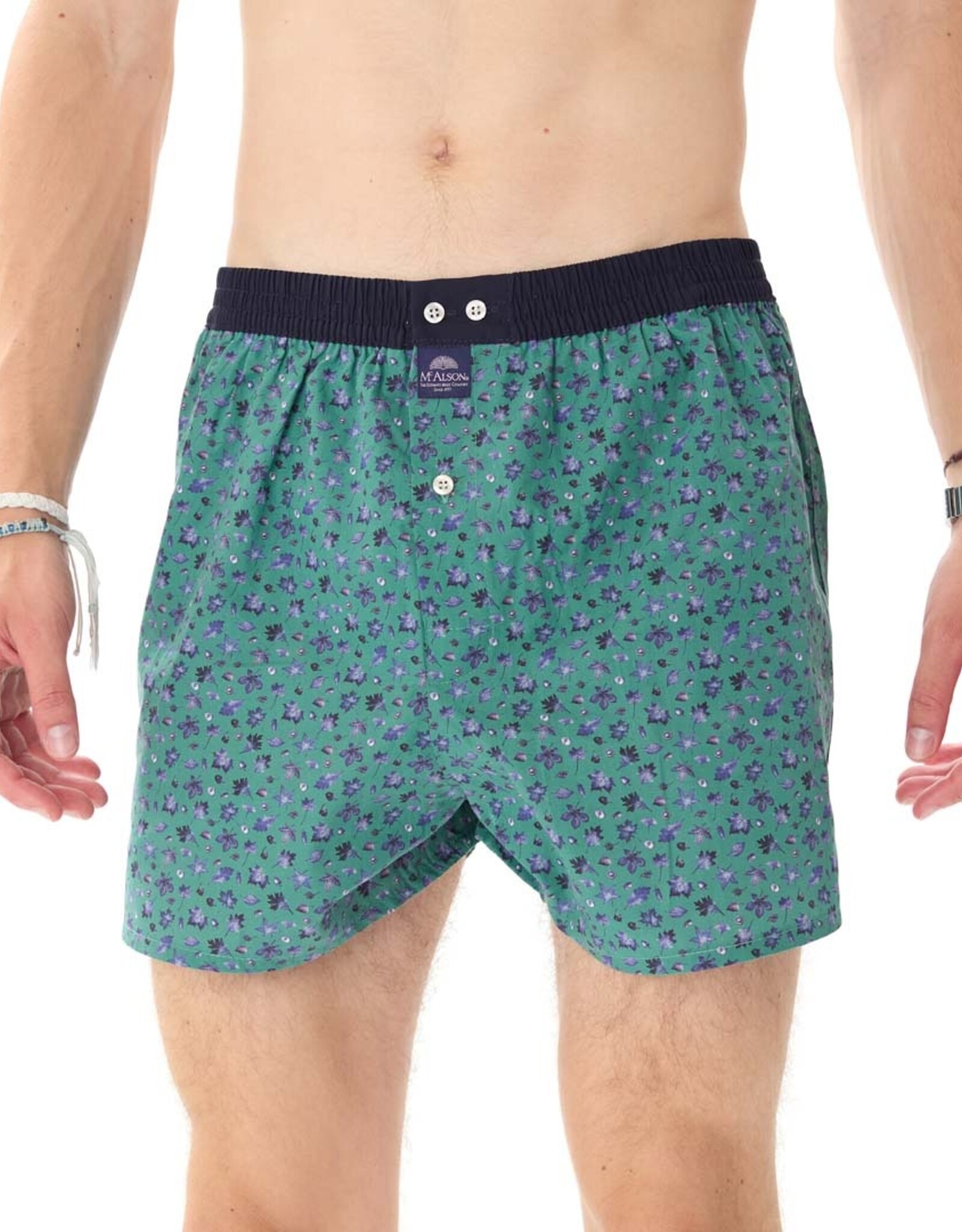 Mc Alson Mc Alson boxershort herfst groen M5034