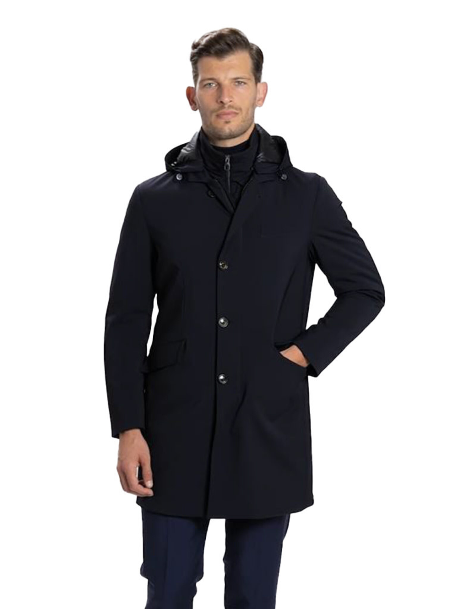 Montecore Montecore regenjas navy F07MUCX740 185-89