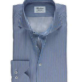 Stenströms Stenströms hemd blauw gestreept Fitted body