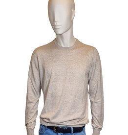 Gran Sasso Sandmore's pull O-hals supertasmania beige