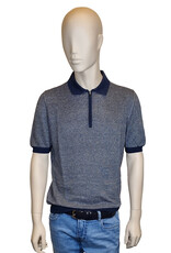 Gran Sasso Sandmore's polo blue zipper  18647/598 M:57172