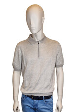 Gran Sasso Sandmore's polo beige zipper 18647/112 M:57172