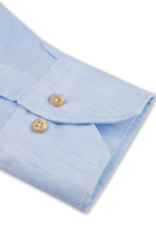 Stenströms Stenströms hemd lichtblauw katoen-linnen Slimline  712501-8700/100