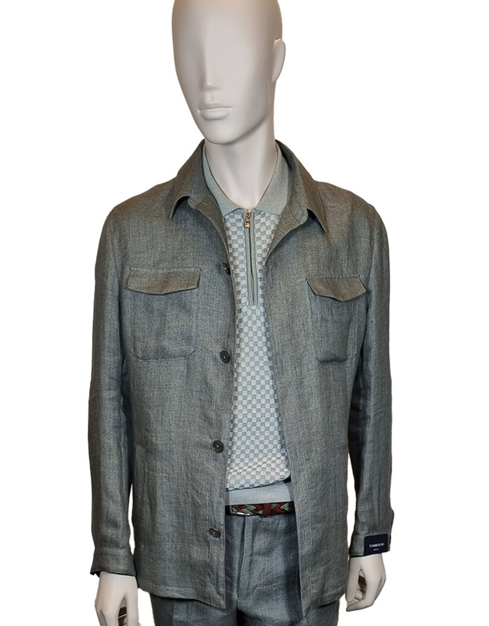 Tombolini Tombolini jacket linen green Zero Gravity  EAFE/U360 G180