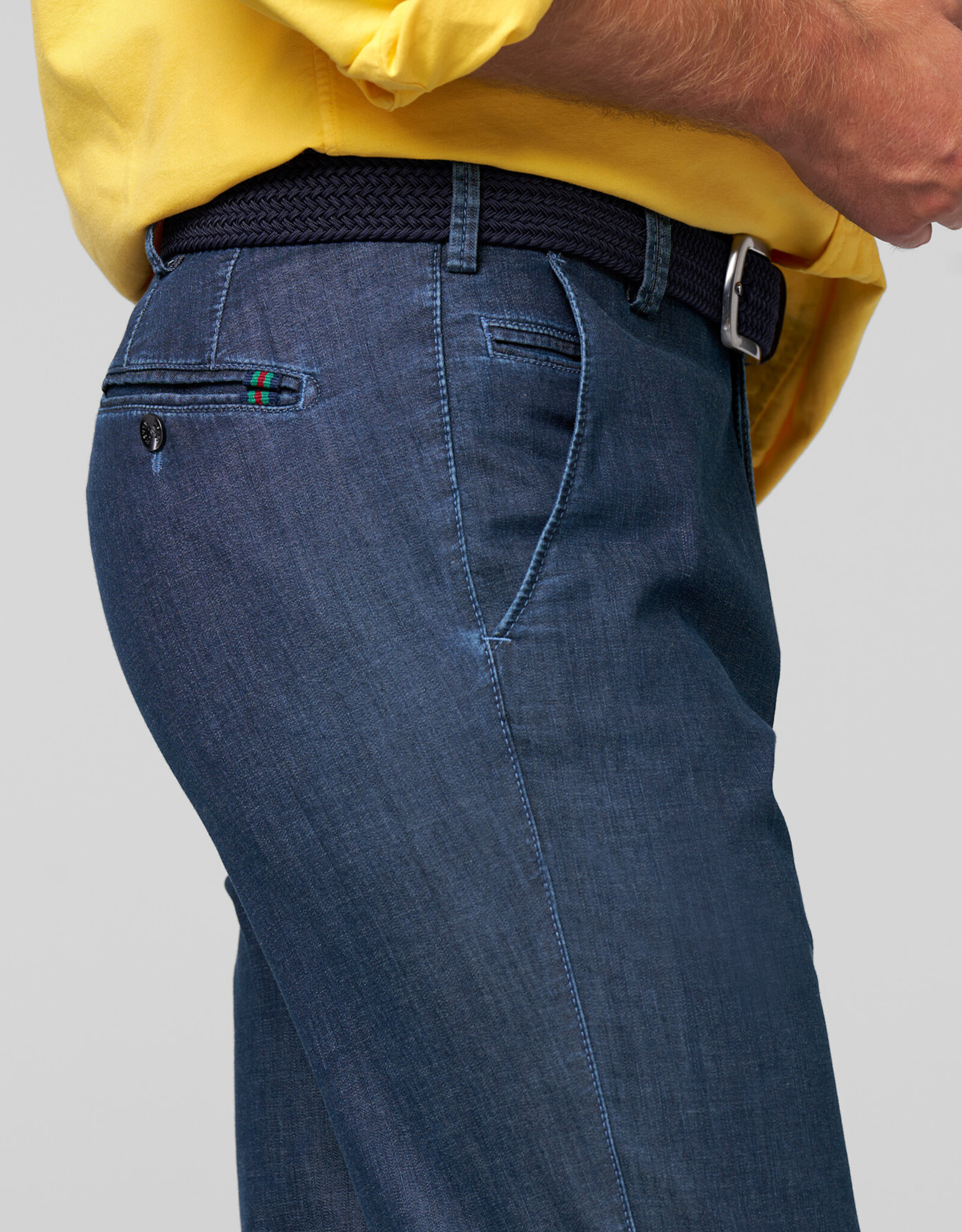 Meyer Exclusive Meyer jeans blauw Bonn 4120/17