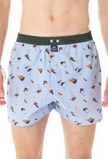 Mc Alson Mc Alson boxershort ski lichtblauw M5070