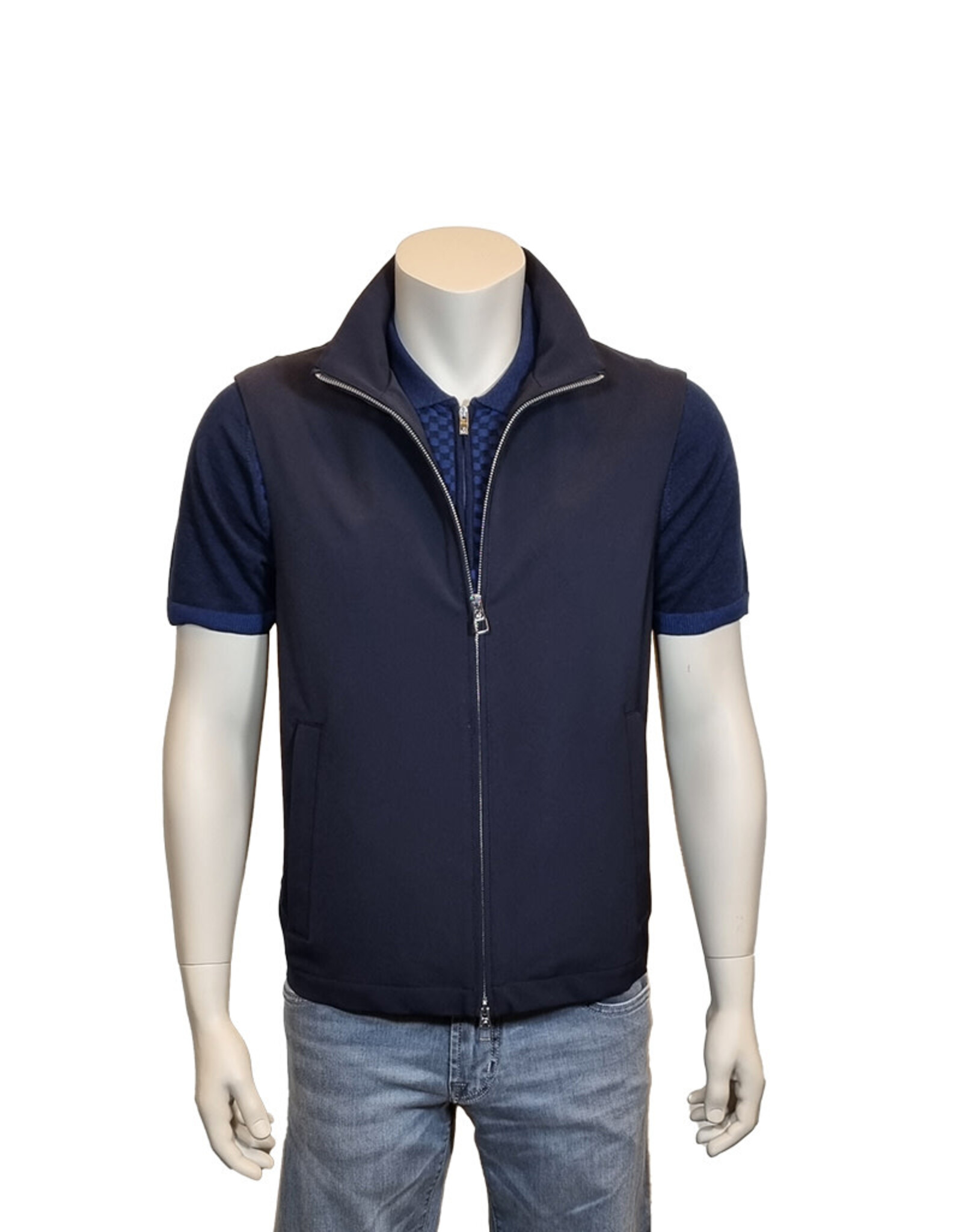 Montecore Montecore bodywarmer donkerblauw S08MUW876F-185-89
