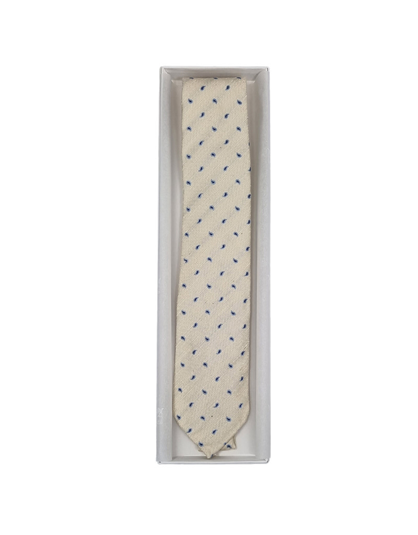 Calabrese Calabrese das beige-blauw paisley 8600036/025