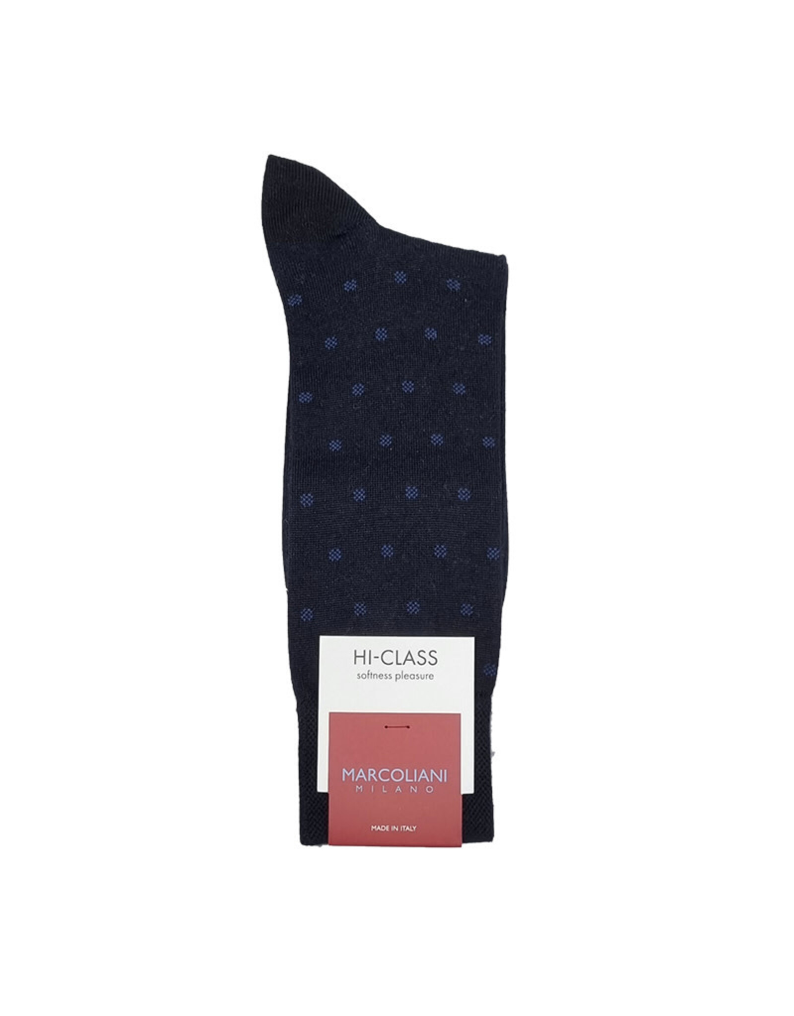 Marcoliani Marcoliani sokken navy micro polka 4392T/001 41-45