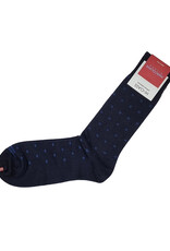 Marcoliani Marcoliani sokken navy micro polka 4392T/001 41-45