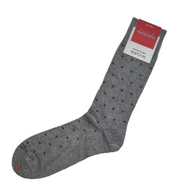 Marcoliani Marcoliani sokken silver grey micro polka
