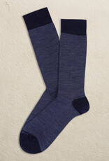 Marcoliani Marcoliani socks blue birdseye  4060T/001