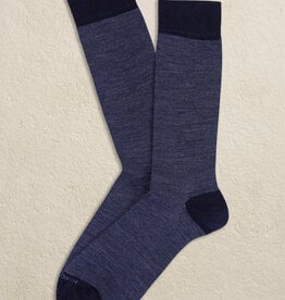 Marcoliani Marcoliani socks blue birdseye