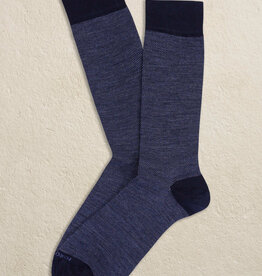 Marcoliani Marcoliani sokken blauw birdseye