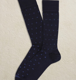 Marcoliani Marcoliani socks navy micro polka