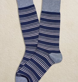 Marcoliani Marcoliani sokken simple stripe navy