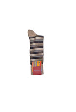 Marcoliani Marcoliani sokken simple stripe cappuccino 4735T/258 41-45