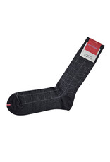 Marcoliani Marcoliani sokken windowpane asphalt 4393T/076 41-45