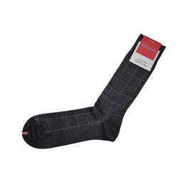 Marcoliani Marcoliani socks windowpane asphalt