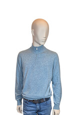 Gran Sasso Sandmore's sweater mock neck light blue 19690/523 M:55126