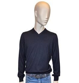 Gran Sasso Sandmore's pull V-hals S blauw
