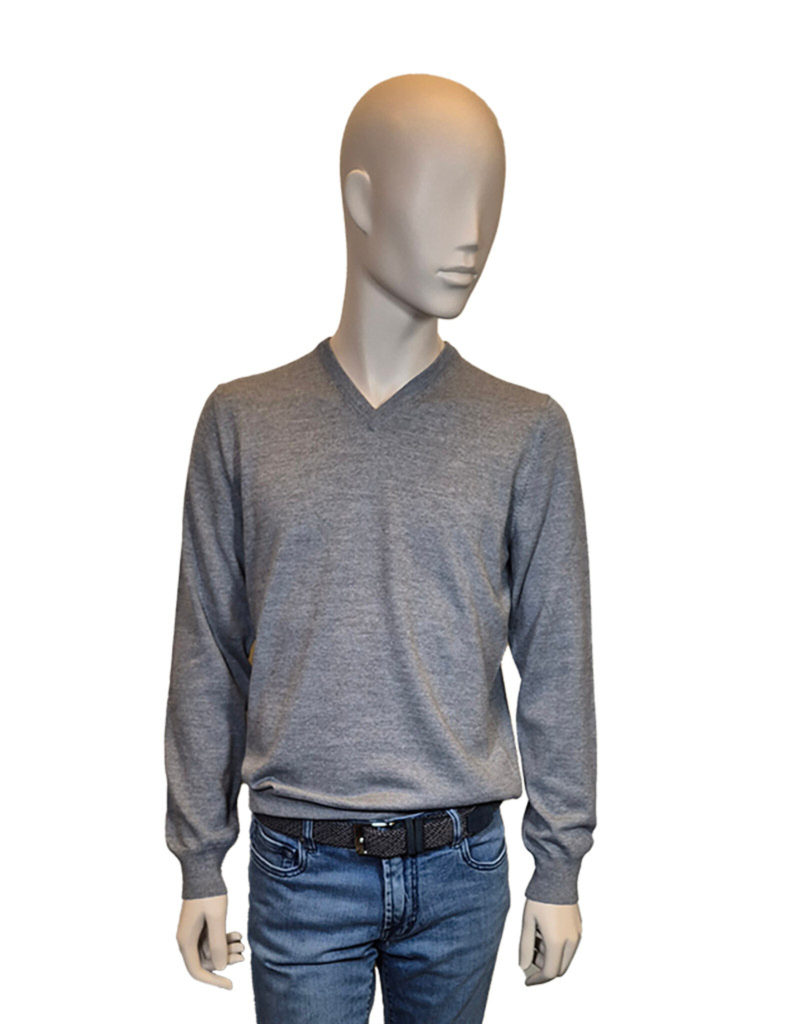 Gran Sasso Sandmore's sweater V-hals S grey  14230/071 M: 57182