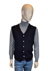 Gran Sasso Sandmore's waistcoat merino wool blue 14252/598 M: 56170