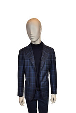Tombolini Tombolini vest blauw ruit IVCB/Q787 G116