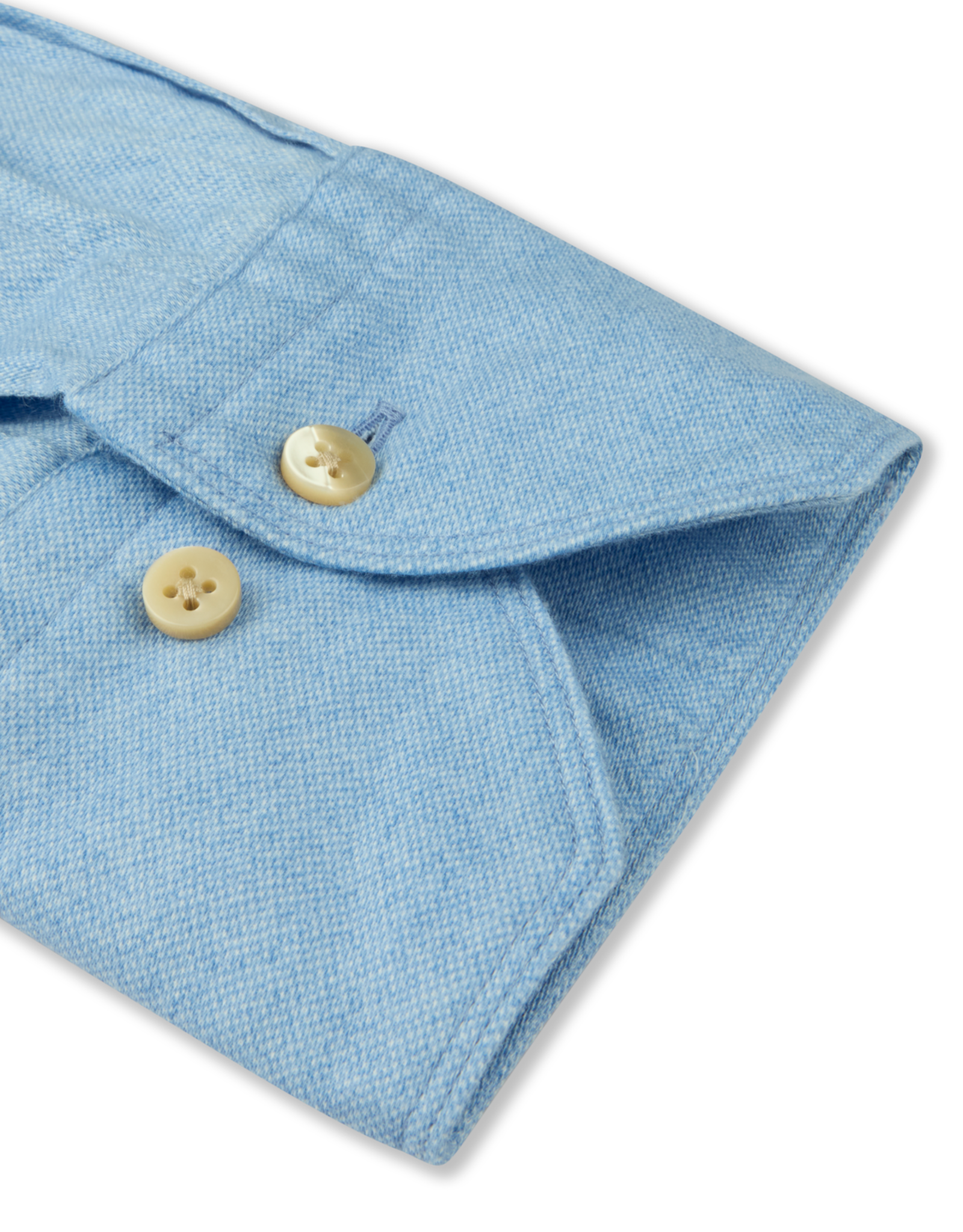 Stenströms Stenströms shirt flannel light blue Slimline 774721-8280/120