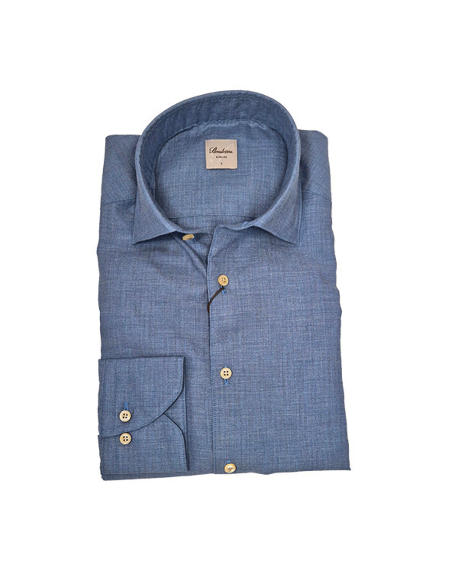 Stenströms Stenströms hemd blauw Regular 612711-9022/120