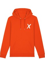 X-collection X-Hoodie vamp red laundry white
