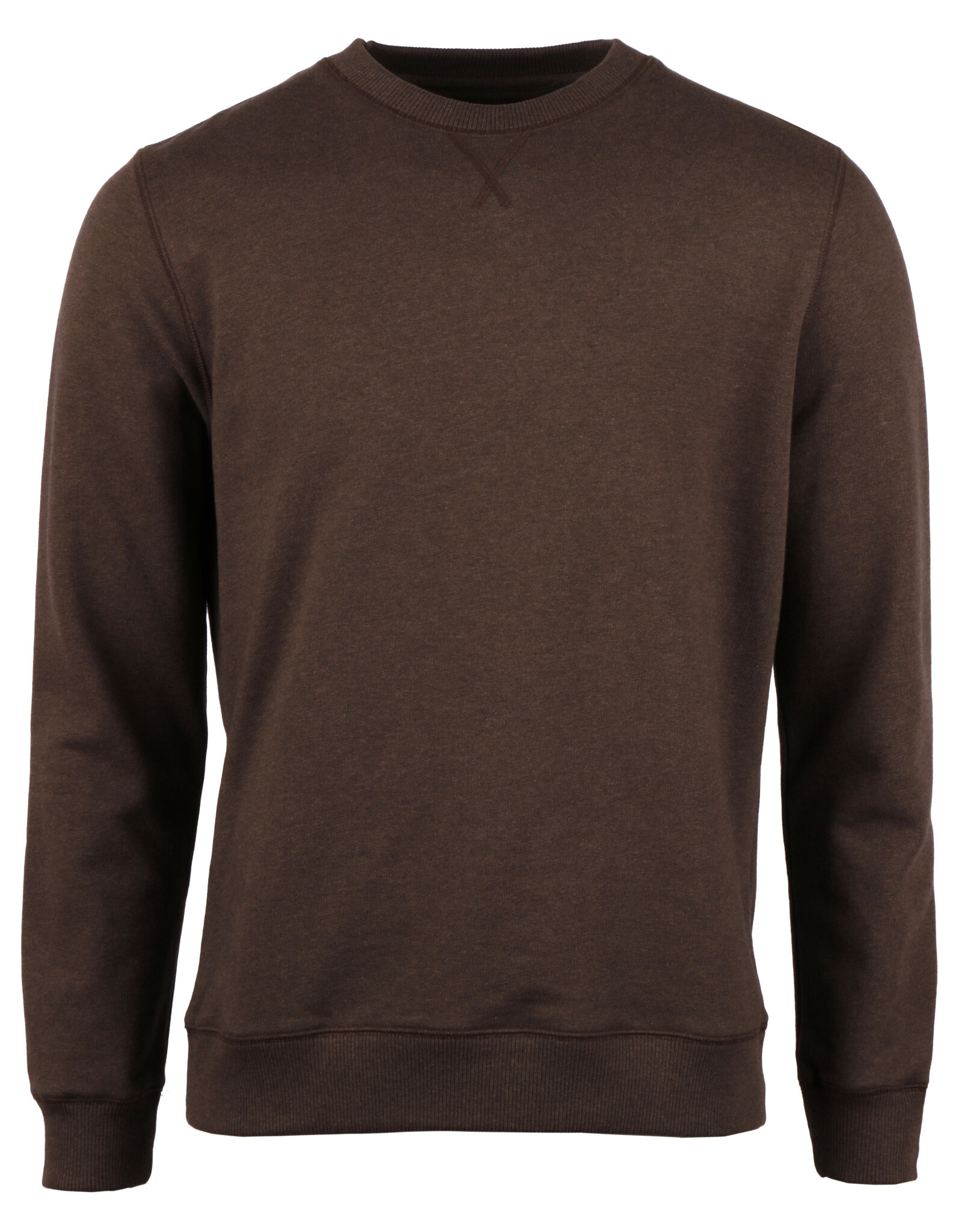 Stenströms Stenströms sweatshirt crew neck brown 440059-2487/280