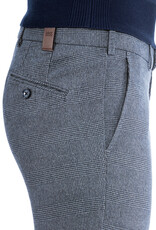 MMX MMX trousers cotton blue check Leo