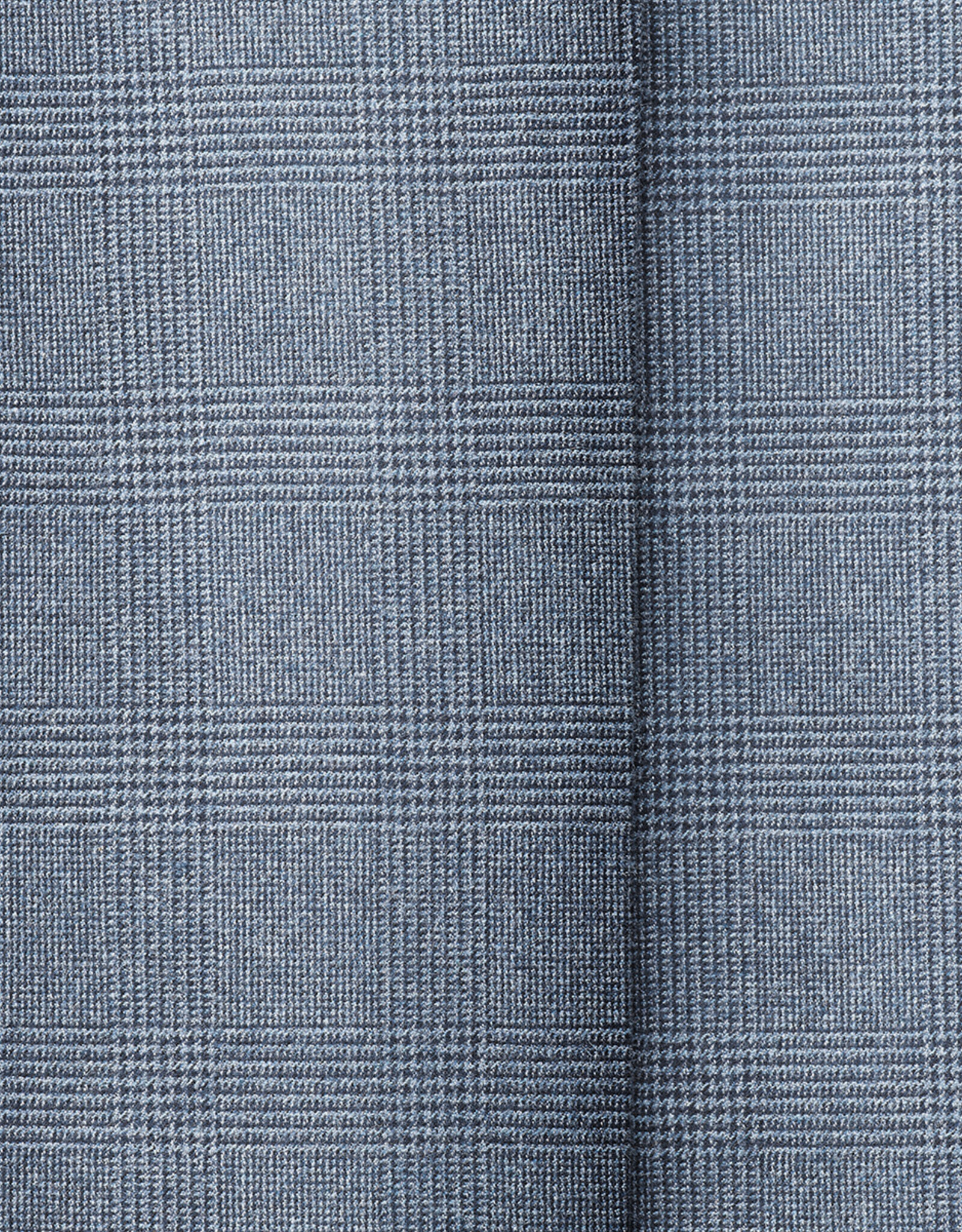 MMX MMX broek katoen blauw ruit Leo 7593/17