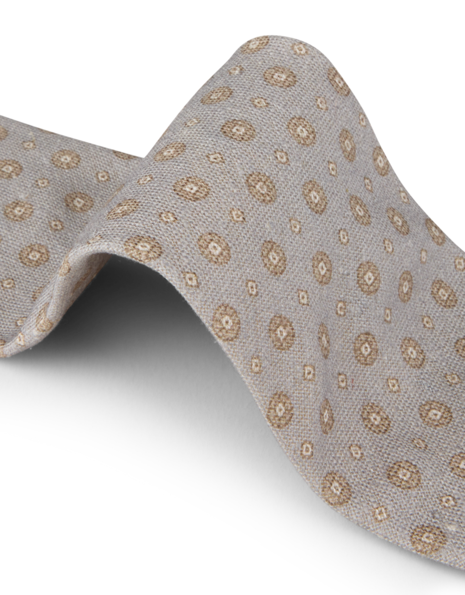 Stenströms Stenströms tie light grey patterned 913479/301