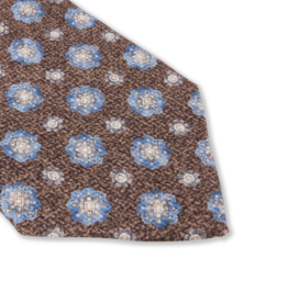 Stenströms Stenströms tie brown patterned