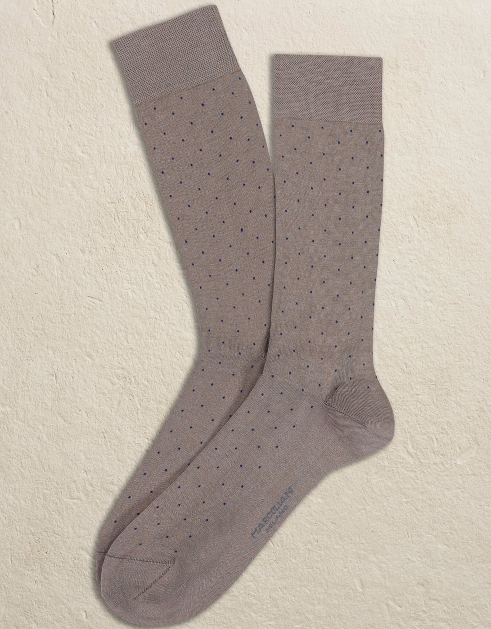 Marcoliani Marcoliani sokken Pin taupe 2772T/346 41-45